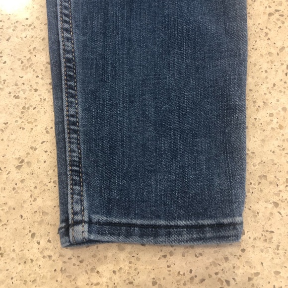 Abercrombie Kids High-rise jean legging Girls Size SLIM 15/16 Embroidered Flower - Picture 10 of 16